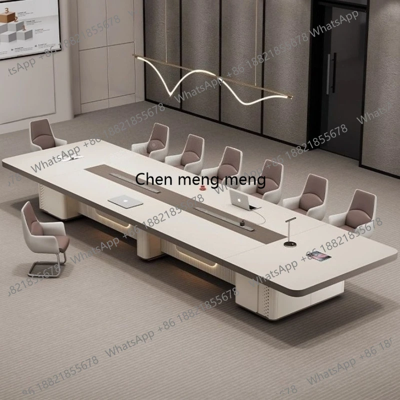 negotiation training table meeting tables conference table Office Furniture gaming desk Equipped with LED lights