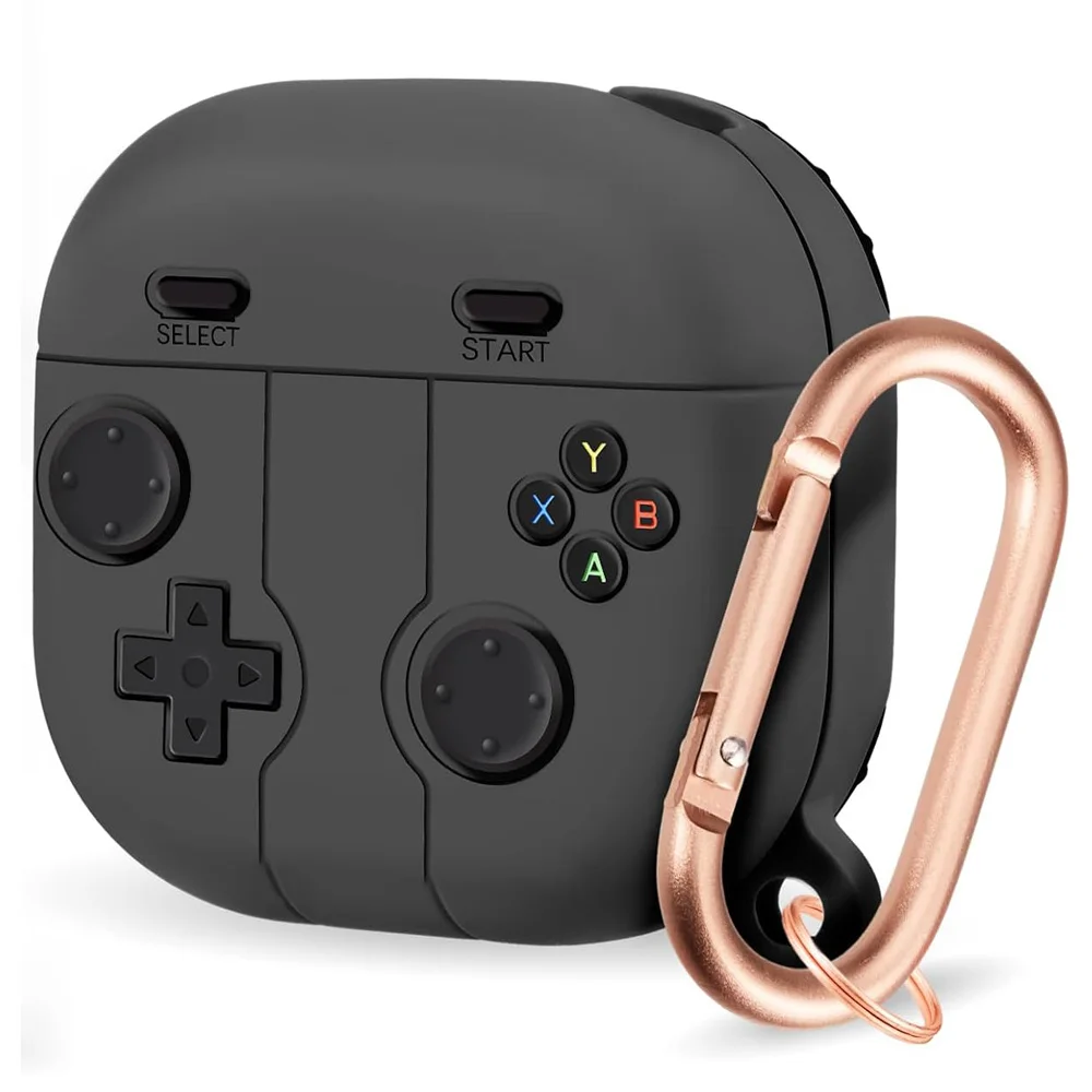 Чехол для Samsung Galaxy Buds FE/Buds 2 Pro/Buds Pro/Buds 2/Buds Live, силиконовый чехол с классическим дизайном игрового плеера