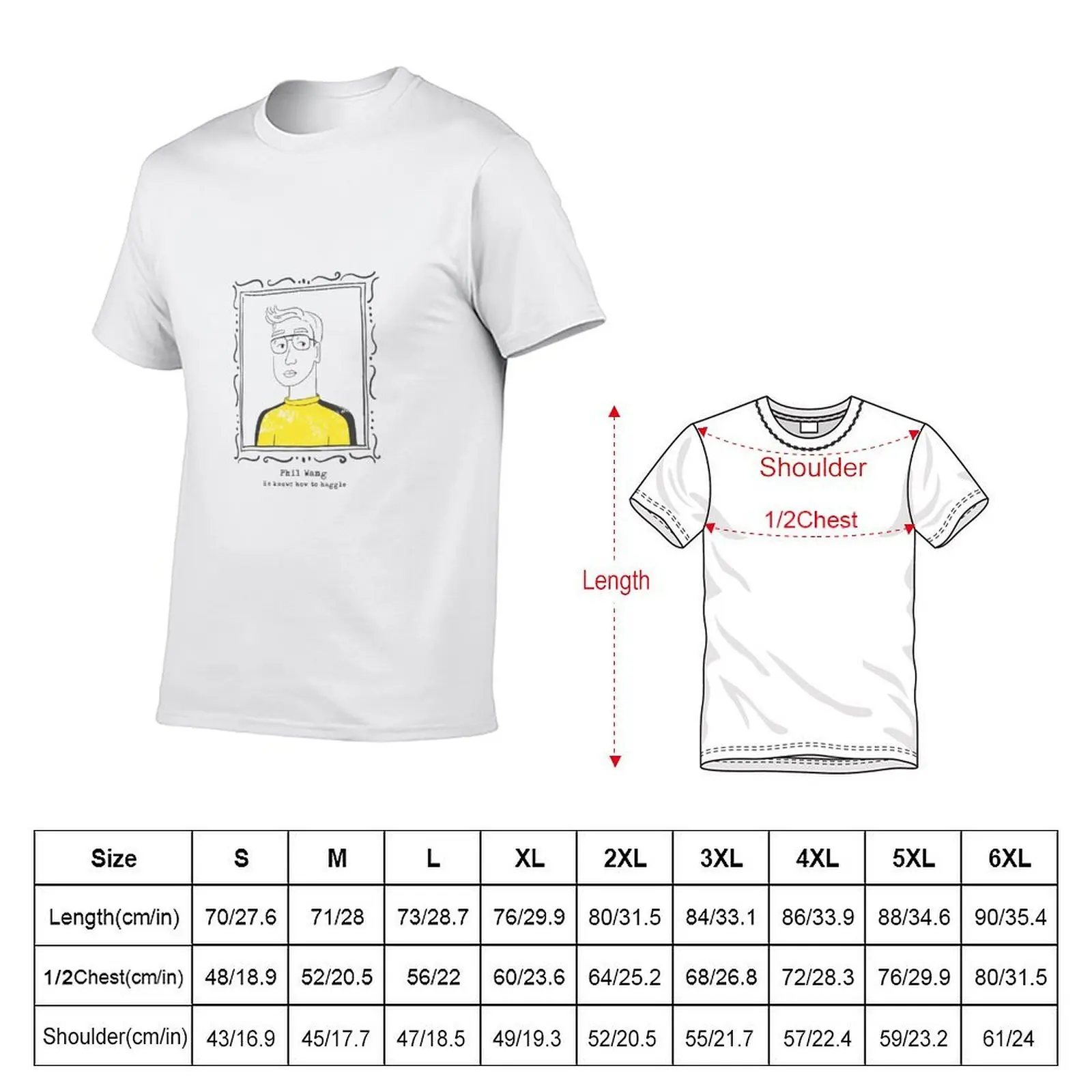 Phil Wang - He knows how to haggle! T-Shirt t shirt man plain anime tshirt anime t shirts oversize T-shirt