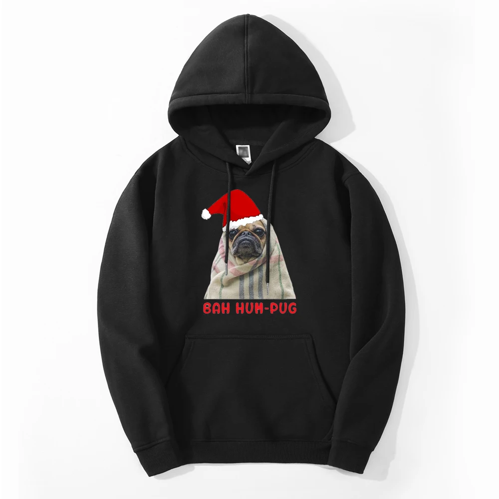 

Santa Pwas Cute Dog Animal Winter Men Casual Cool Sweatshirts Hoodies Fleece Loose Clothing Casual Sweatshirt Bodywarm Tracksuit