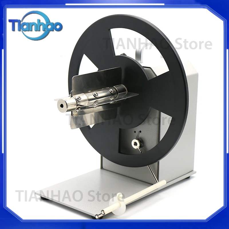 Automatic Label Rewinding Machine for Bar Code Label Rewinder 220V 110V Two-way Label Stickers Paper Turning Device for