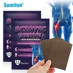 12pcs/bag Neck Shoulder Patches Multifunctional Warming Herbal Plaster Patches Leg Relieving Patches Shoulder Heating Pads