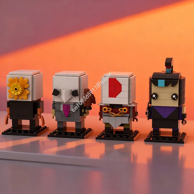 383 قطعة MOC فارس الظلام الأشرار اليوم نموذج بناء هدايا عيد الميلاد كتل لعبة الهندسة المعمارية تجميع لتقوم بها بنفسك التعليم عيد ميلاد #1