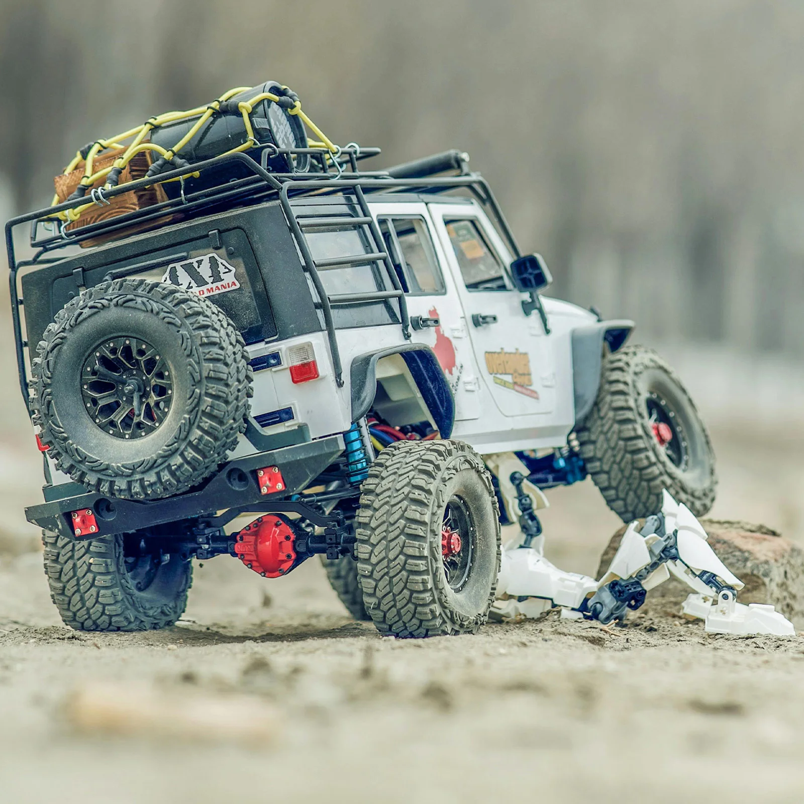 Body Car Shell JEEP Wrangler Rubicon Body Shell Mini Z Mini-Z 4X4 for 1/24 Axial SCX24 RC Car Body DIY Upgrade Parts