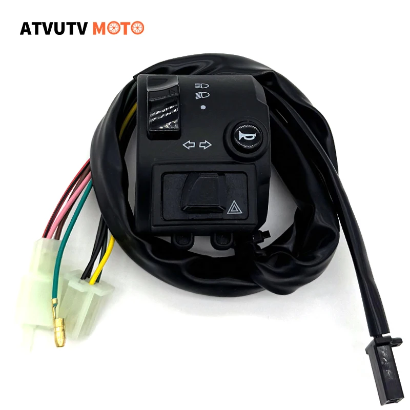 22mm Motorcycle Switches Horn Button Turn Signal Electric Fog Lamp Light Handlebar Controller Switch For Motorbike MT15 R3