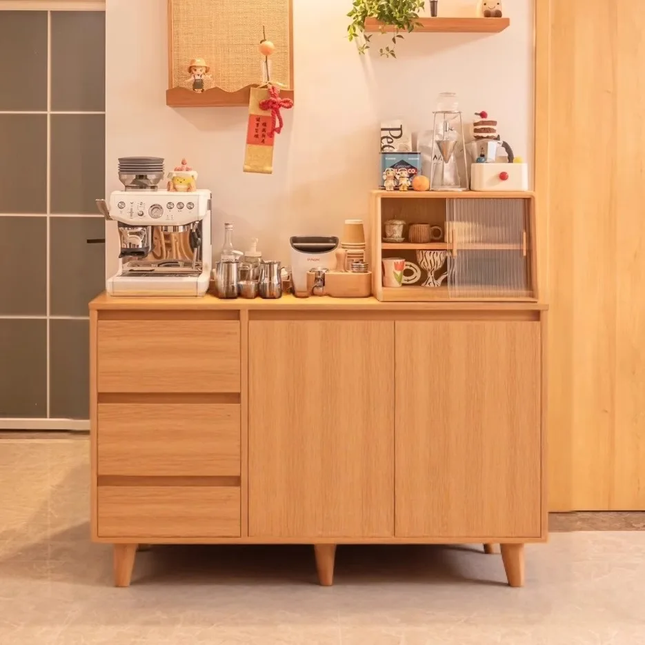

Locker household wall integrated dining side cabinet large capacity living room storage storage