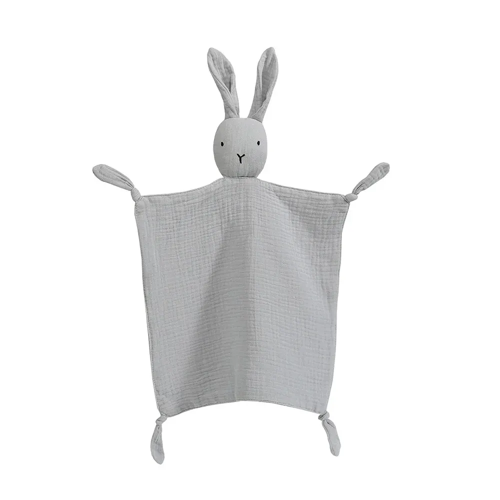 Mousseline Baby Comfort Handdoek Katoenen Trooster Deken Zacht Pasgeboren Slapen Poppen Kindermode Slaap Speelgoed Kalmeren Sussen Handdoek Slabbetjes