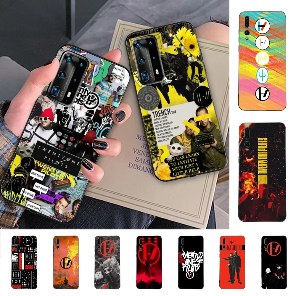 

Band Twenty One P-Pilots Phone Case For Huawei P 8 9 10 20 30 40 50 Pro Lite Psmart Honor 10 Lite 70 Mate 20lite