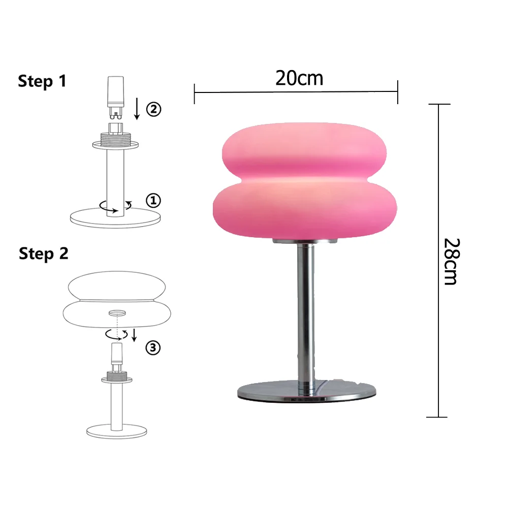 Creative Desk Lamp Ins Style Decorative Night Light Bedroom Luxury Bedside High-Grade Night Light Mushroom Lamp Mushroom
