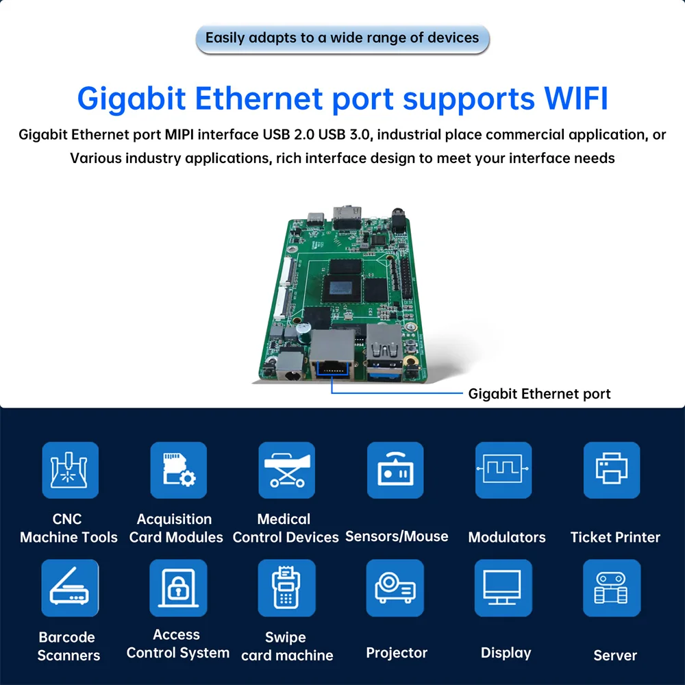 OEM Rockchip RK3588S Octa Core 2.4GHz Dual WiFi 8GB DDR4 RAM 64GB ROM Vero 8K Linux Android TV Box con PCIE2.0