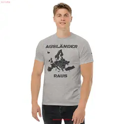 AUSLÄNDER RAUS Defend Europe T shirt long or short sleeves