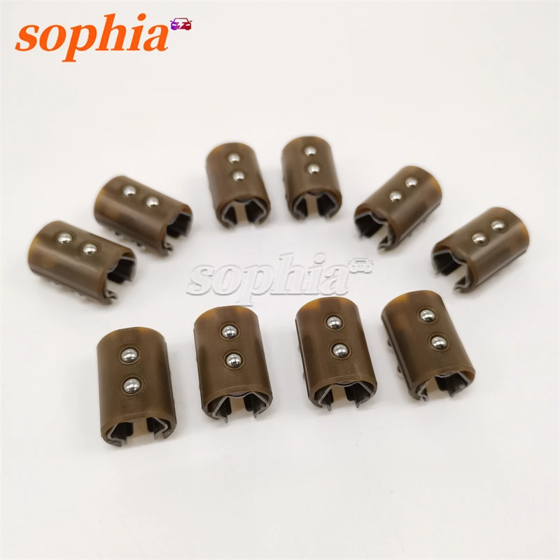 

10PCS 0AM DQ200 DSG 7 Speed Auto Transmission Selector Shift Fork Slide Bearing For VW Audi Skoda Seat 0AM311562C 0AM311562S