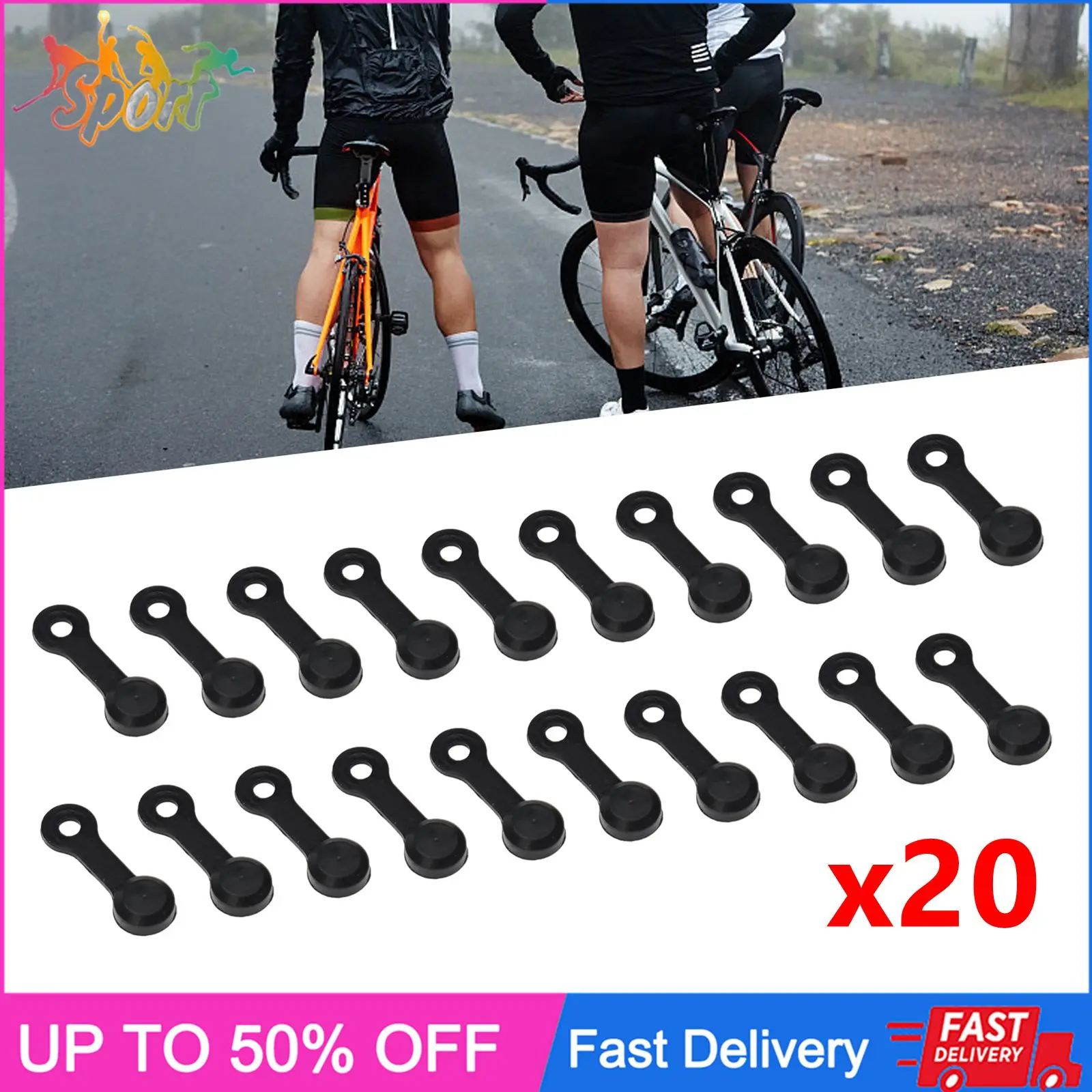 20 قطعة الفرامل الهيدروليكية تنزف الحلمة غطاء غطاء مطاطي للدراجات النازف غطاء برغي ل Shimano متوافق مكافحة الشيخوخة المواد #1