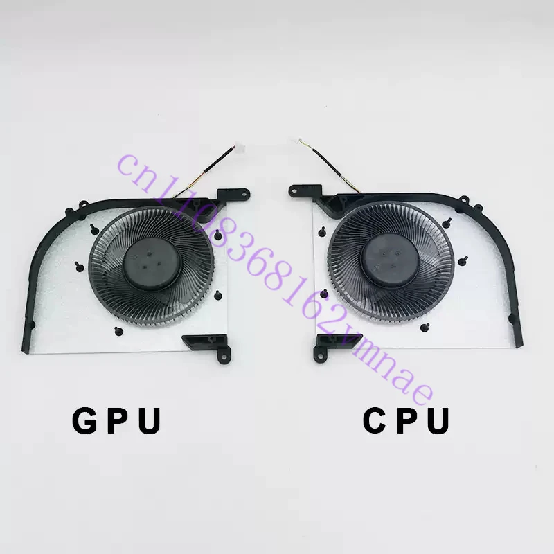 New Original Laptop CPU GPU Cooling Fan For MSI Stealth 18 AI Studio A1V MS-1831 PABD1A010SHR 0.6A 12VDC N529 PABD1A010SHL N530