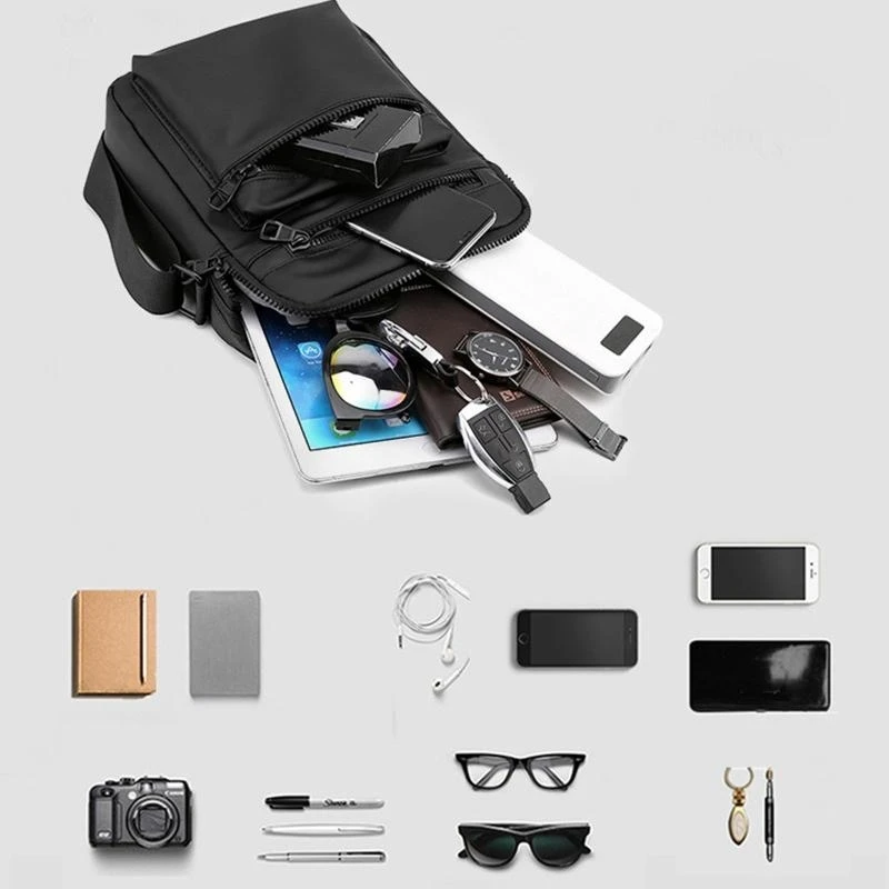 

G5AE Crossbody Purses Shoulder Bags for Men Small Bag with Adjustable Strap