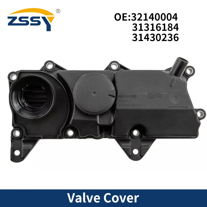 

32140004 31670210 31316184 Engine Valve Cover PCV Oil Trap Valve Rocker Cover For Volvo XC90 XC60 XC70 S60 S90 S80 V90 V60 2.0L