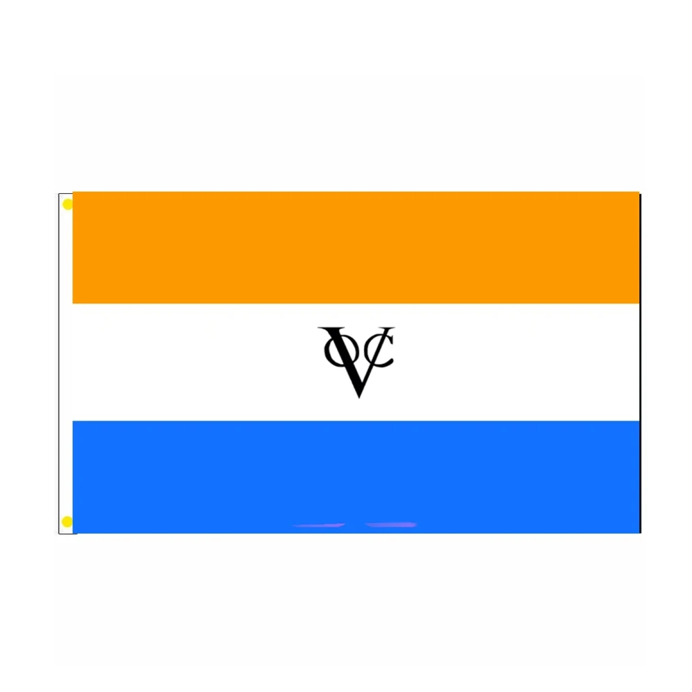 Bandera de la empresa holandesa de la India (Prinsenvlag), 3x5 pies, 90x150cm, impresión de doble cara, banderas NL