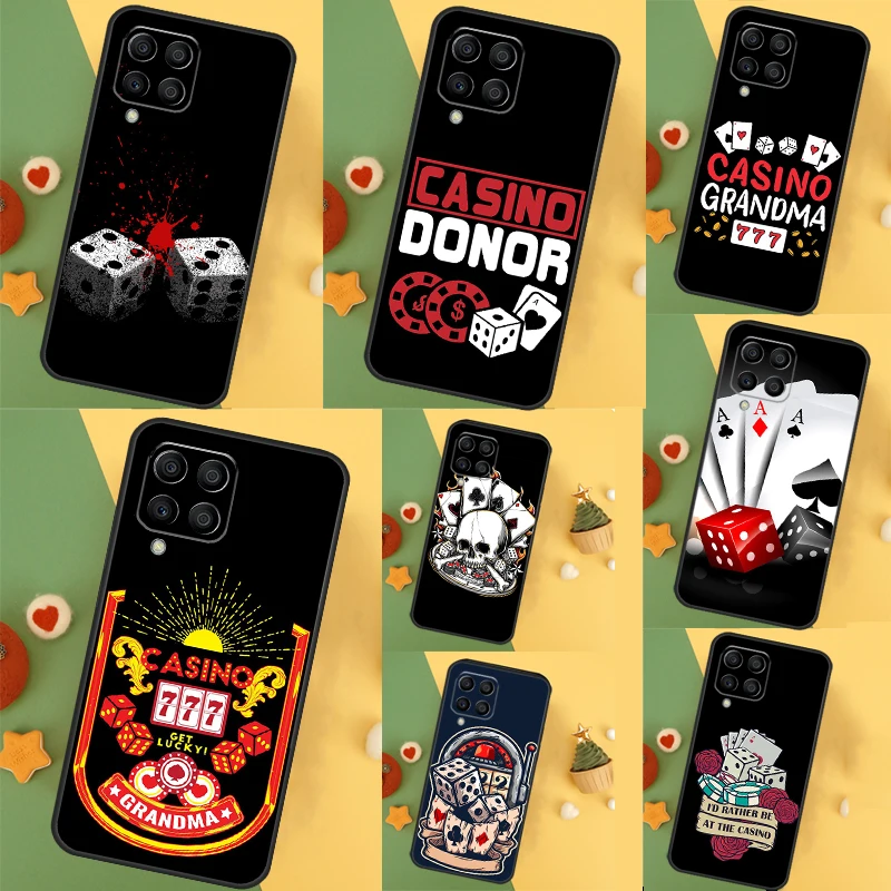  Casino Gambling For Samsung Galaxy M30s M31s M32 M52 M12 M55 M15 M13 M23 M33 M53 M20 M21 M51 M34 M54 Case