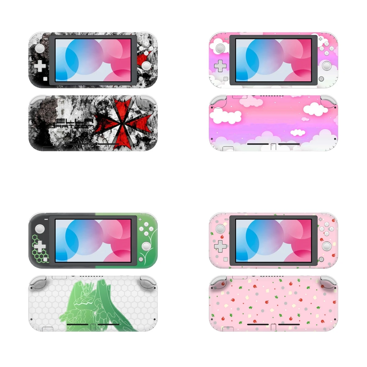 Nuevo diseño de adhesivo protector para Nintendo Switch Lite, funda protectora de vinilo.