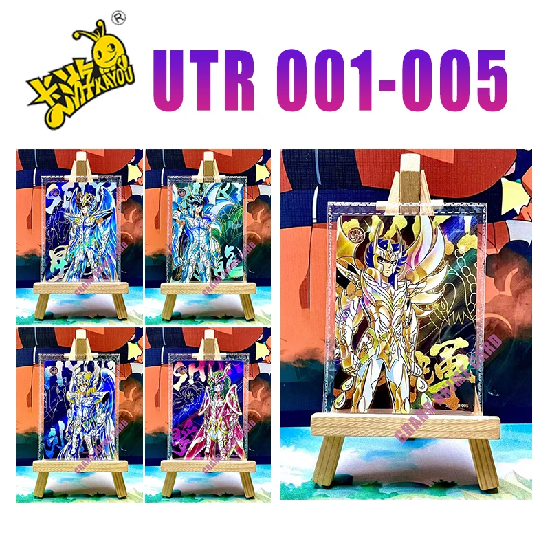 

Kayou Saint Seiya Card Full Series Rare QR UR MR PR AR SSR SR R Card Anime Collection Game Children's Card Toy Gift