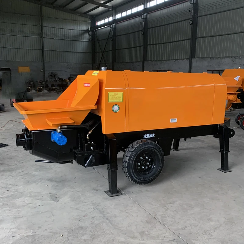

Vehicle Mounted Concrete Pump Truckmixer Truck with Concrete Pumpelectric Concrete Screw Pump