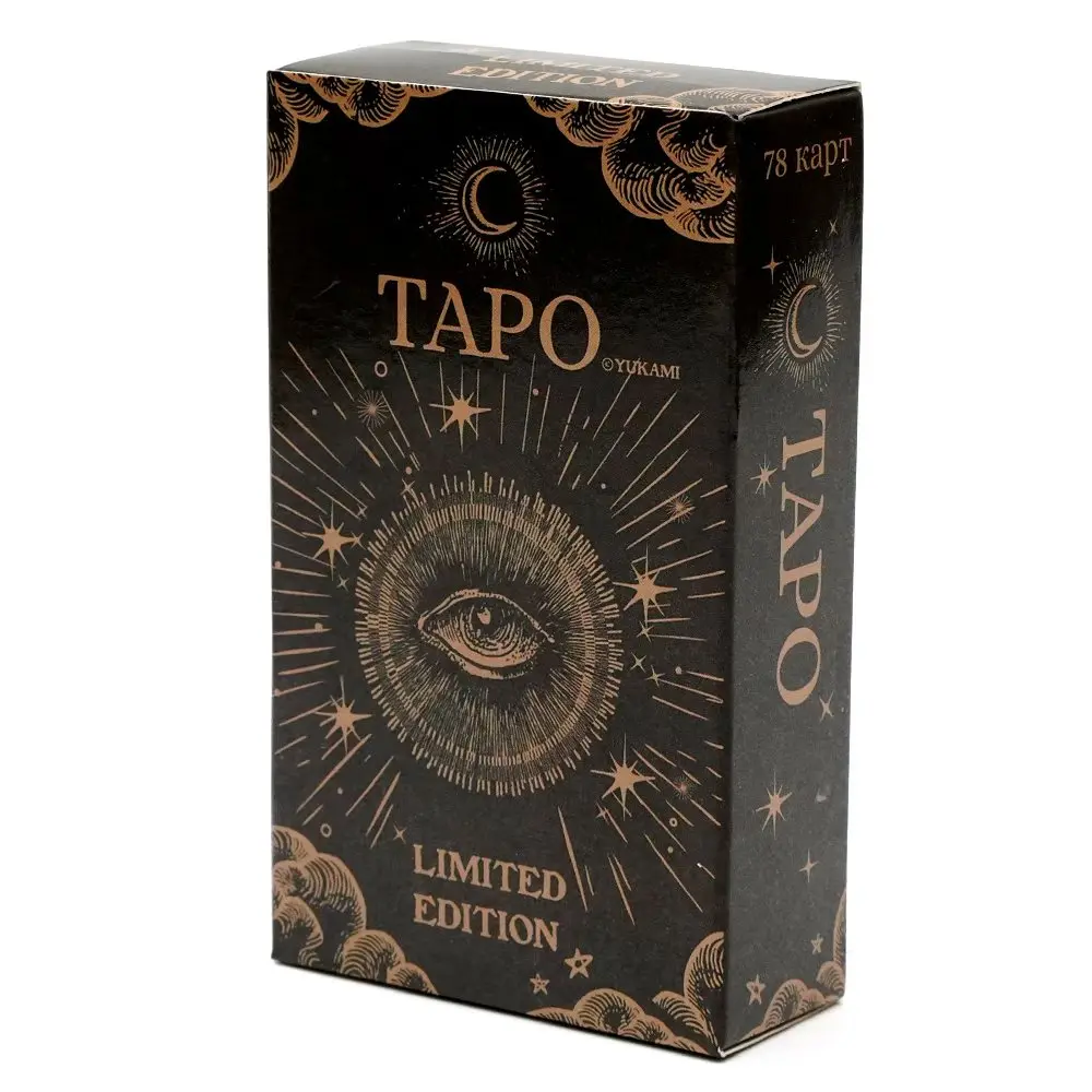 Cartas de Tarot de jinete en versión rusa, juego de mesa Tapo, baraja de adivinación para principiantes, juego de fiesta familiar, 78 Uds.