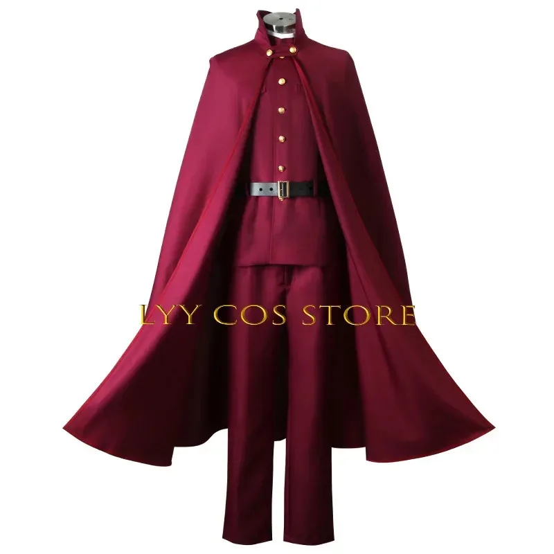 ❤Special Offer Nikolai Gogol Cosplay Anime 4th Bungou Stray Dogs Costume Uniform Suit Cloak Halloween Saigiku Jono Cosplay Ou★❤★ view 4