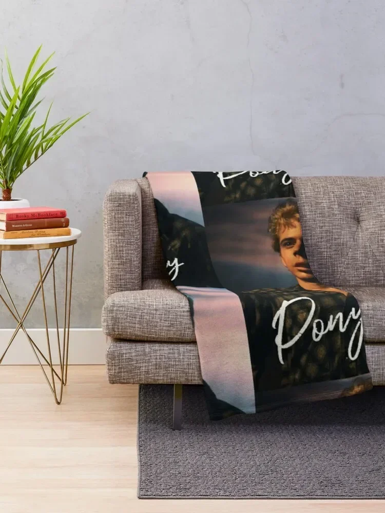 Ponyboy The Outsiders Movie Throw Blanket Flannel Fabric heavy to sleep Sofa Blankets