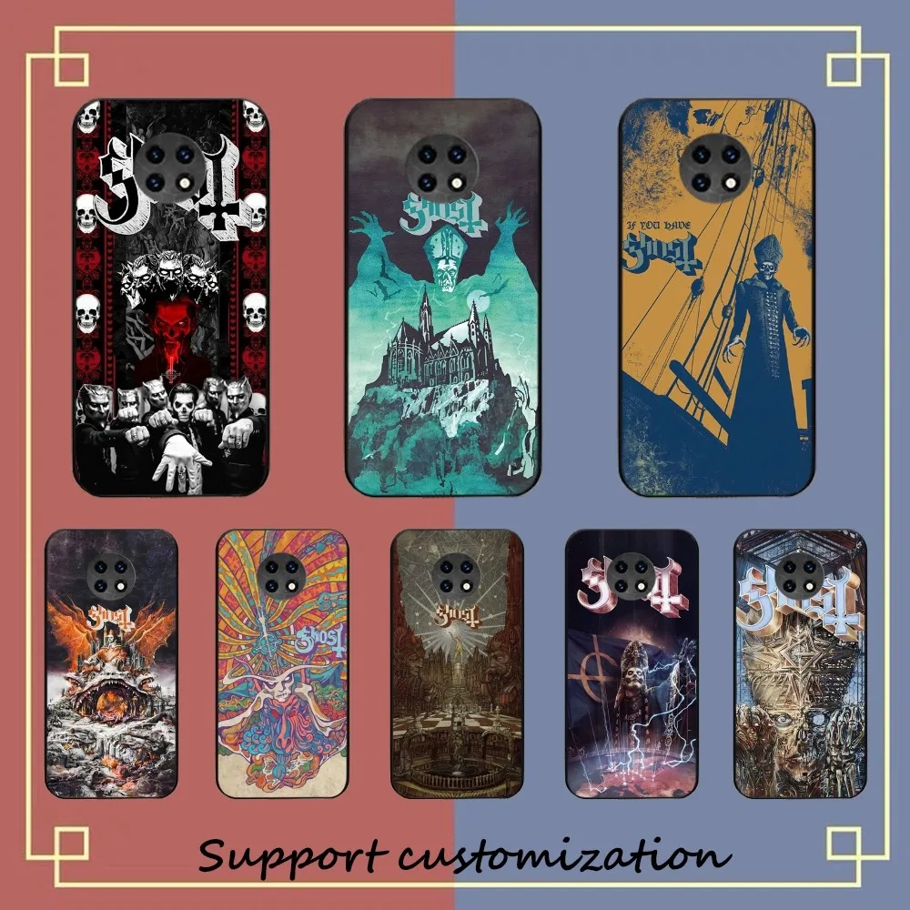 G-Ghosts Heavy Metal Band Phone Case For Redmi 5 6 7 8 9 10 Plus Pro 6 7 8 9 A GO K20 K30 K40 Pro Plus F3 Fundas