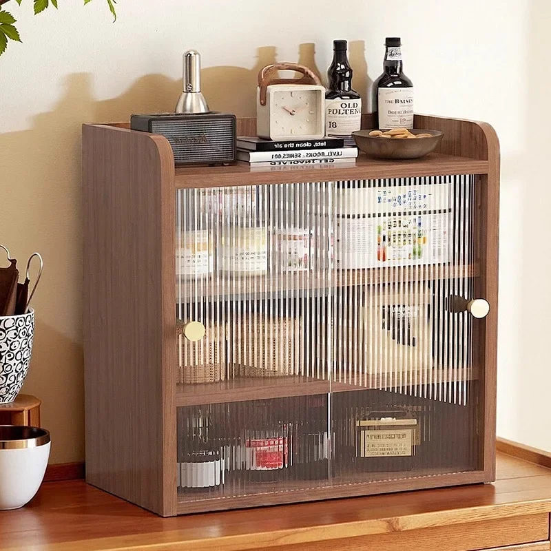 

Exquisite Multi-functional Cup holder storage Shelf dust-proof water cup tea cup coffee cup side cabinet storage