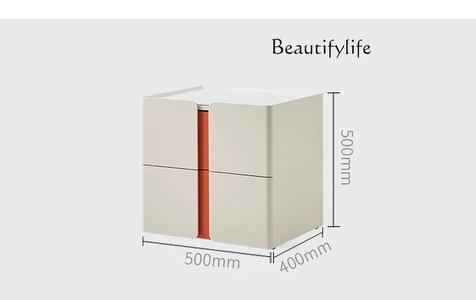 طاولة بجانب السرير إيطالية بسيطة II Kp، تخزين منزلي لغرفة النوم، كابينة طلاء فنية ذات سعة كبيرة لسطح المكتب مطابقة الألوان #5