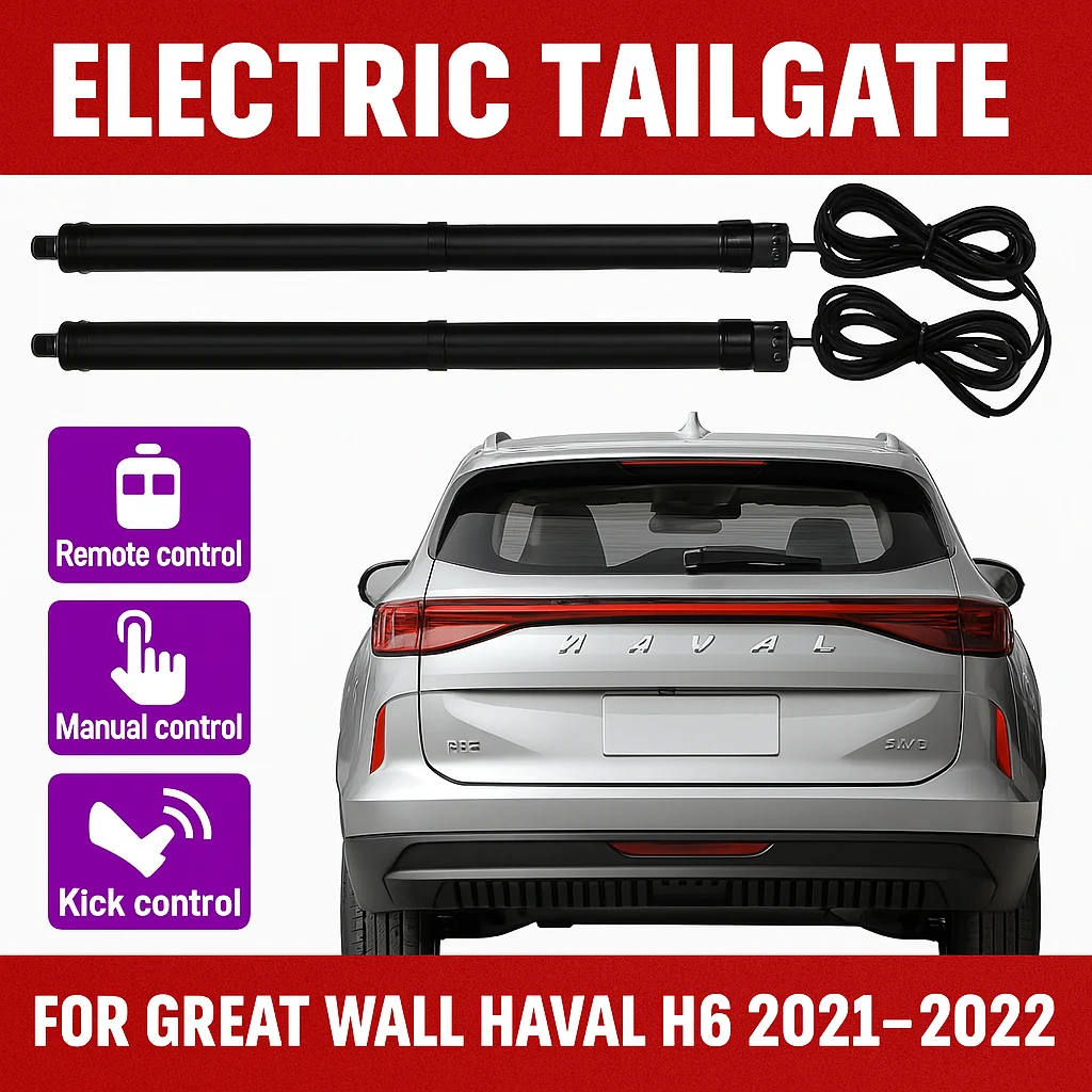 

For Great Wall Haval H6 2021-2022 Control of the Trunk Electric Tailgate Car Lift Automatic Trunk Opening Drift Drive Power Gate