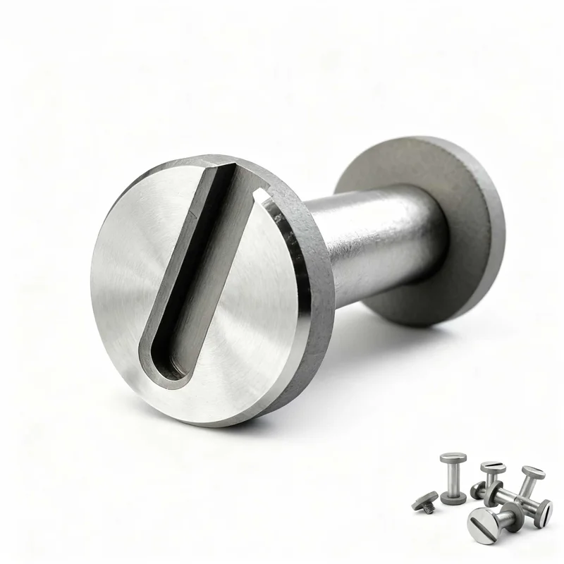 2 Sets DIY Knife Making Handle Fasteners 416 Stainless Steel Shirogoro Knife Style Lock Screws Rivets Bolts