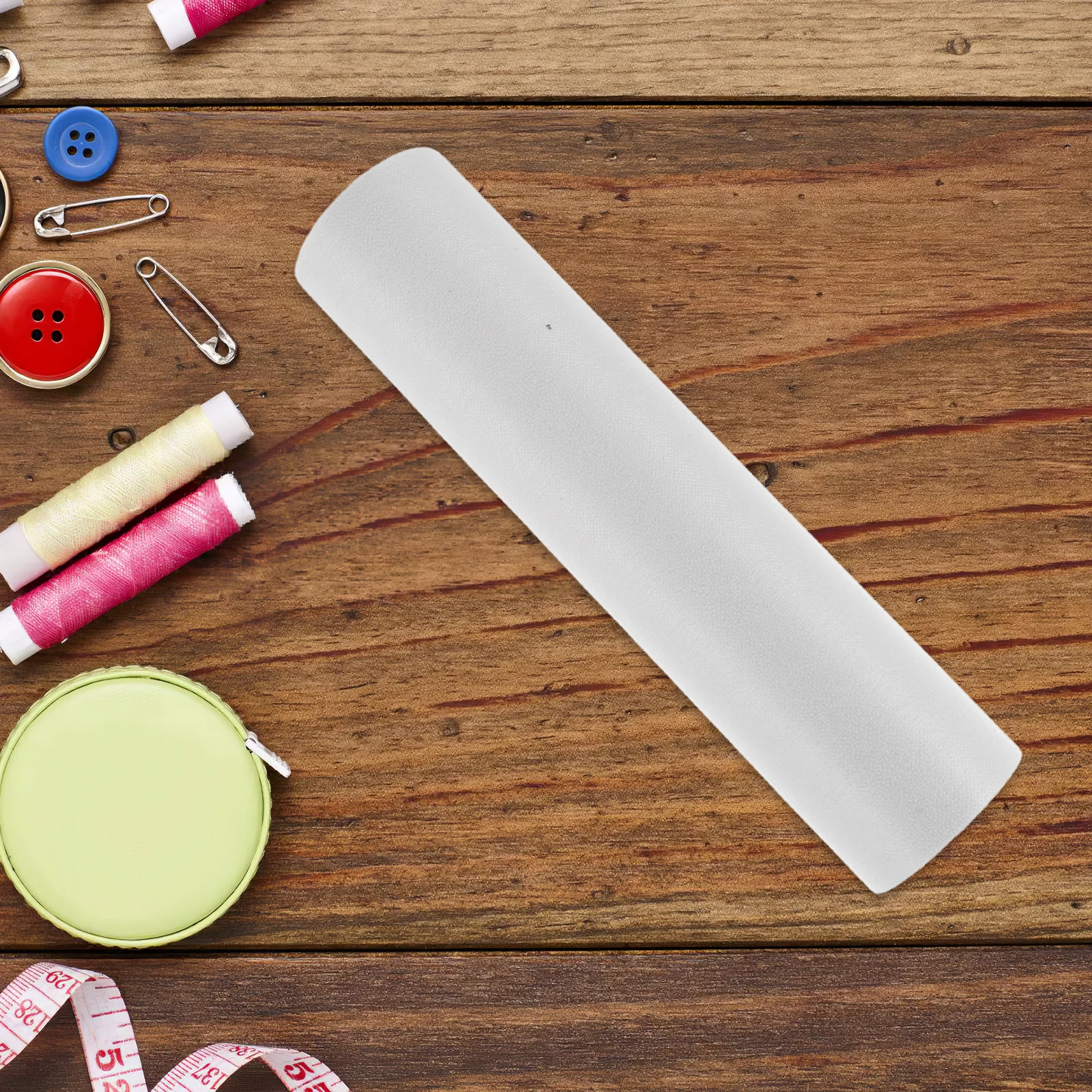 

1 Roll 20 Yard Fusible Interfacing Fabric for Sewing Lightweight Iron-on Non-Woven Lining Single-Sided Adhesive Medium Weight