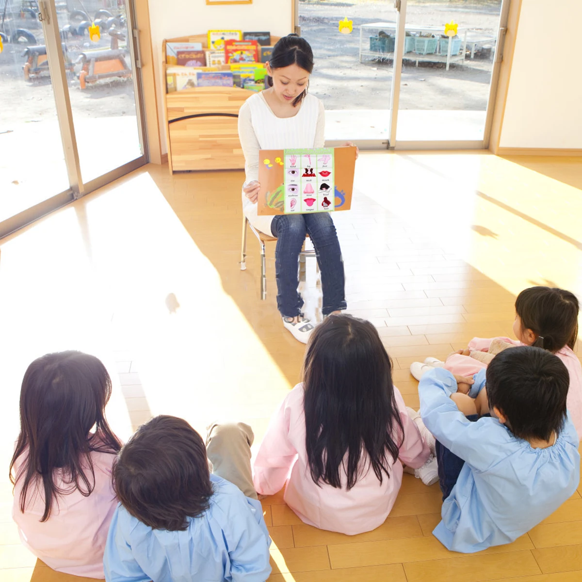 영어 차트 아기 교육용 학습 포스터 유아 교육 벽 차트 교육용 교구