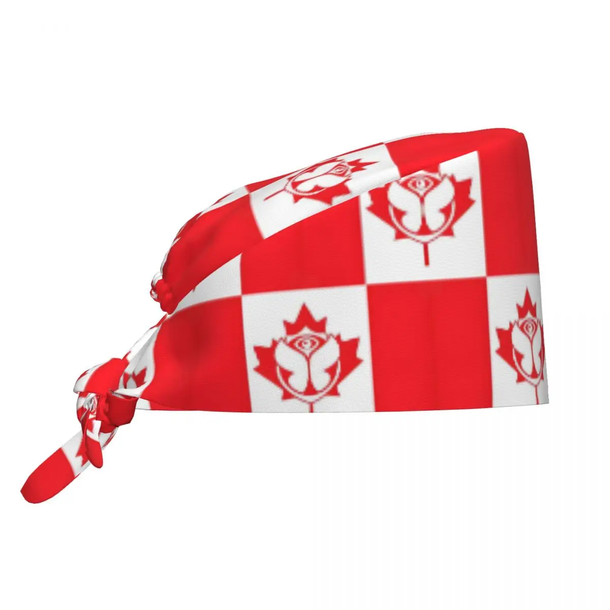 Custom Tomorrowland Country Flag Medical Staff Scrubs Hat Unisex Belgian Electronic Dance Music Festival For Chef Hat Scrub Caps