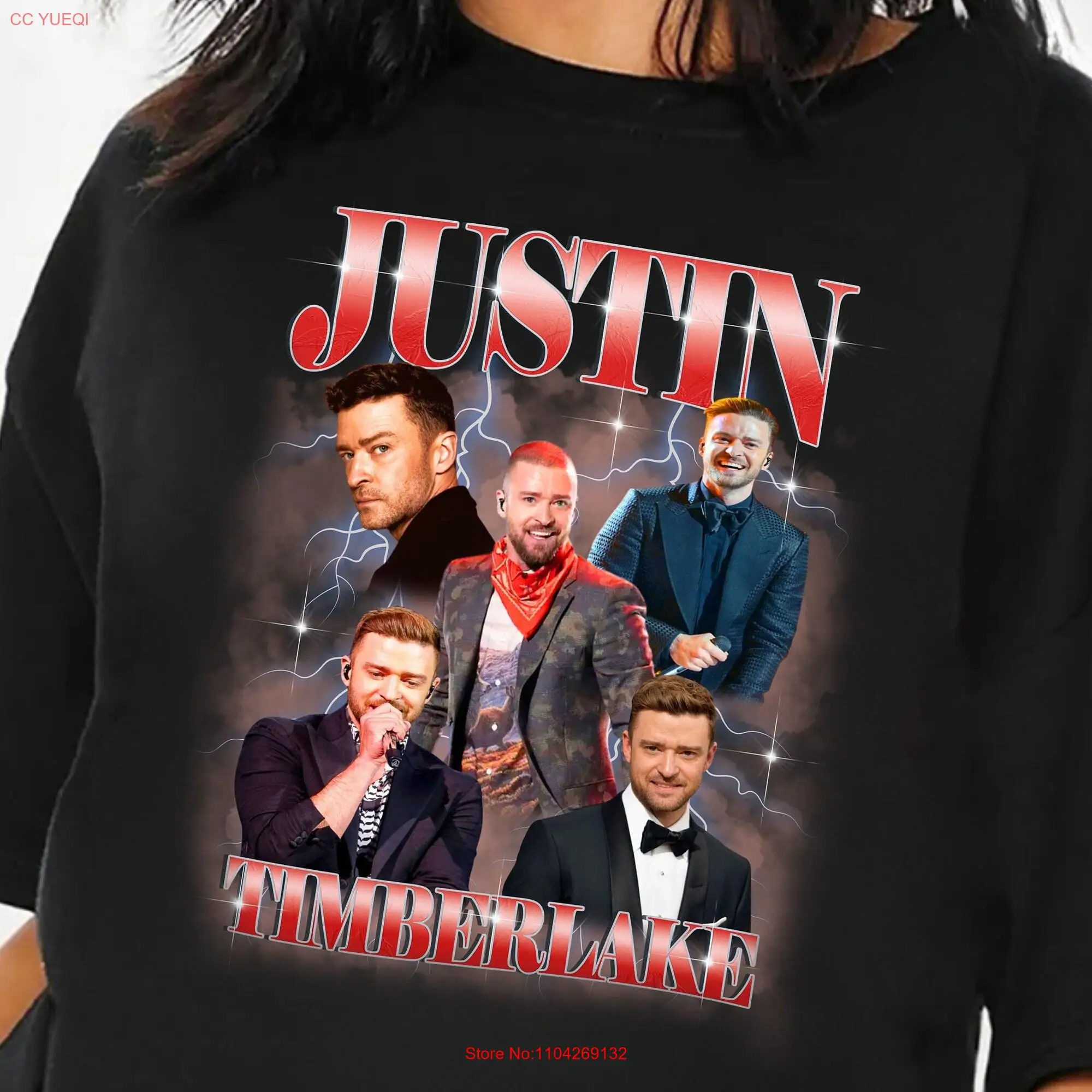 2024 Justin Timberlake Tour T Shirt Forget Tomorrow World Concert Group long or short sleeves