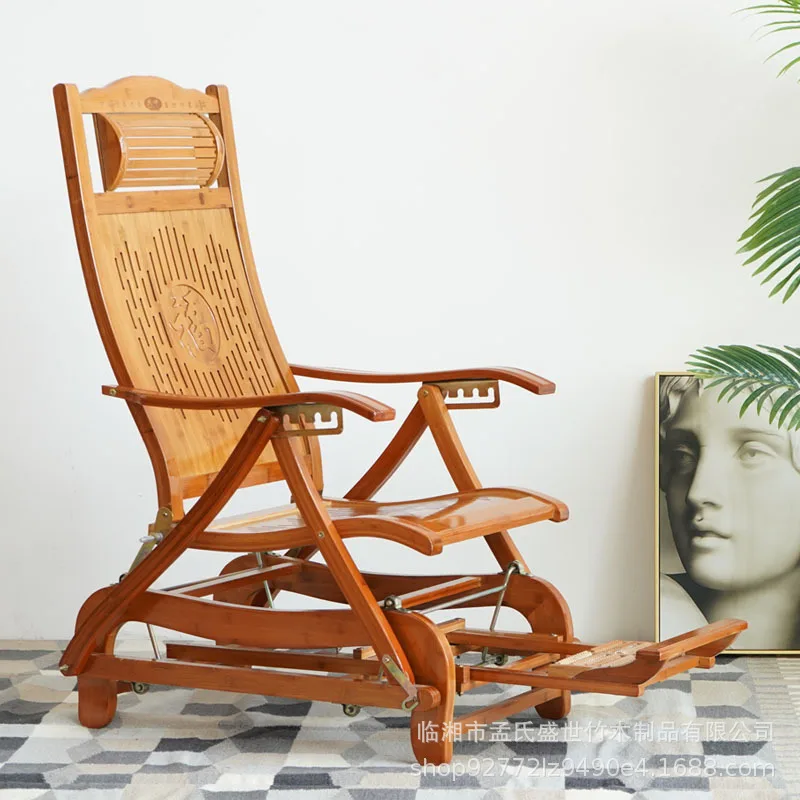 كرسي الترفيه الكسول للشرفة، كرسي غرفة المعيشة لكبار السن، قيلولة هزازة للمساحة الداخلية