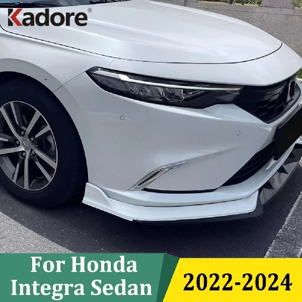 

For Honda Integra Sedan 2022 2023 2024 Chrome Front Rear Foglights Frame Fog Light Lamp Cover Trim Car Exterior Accessories