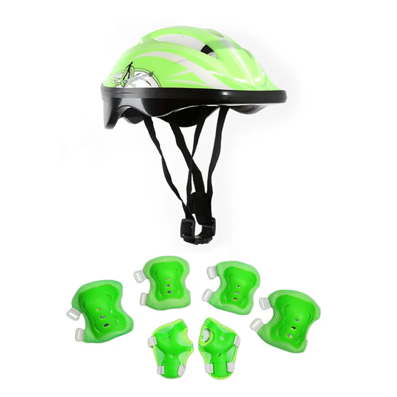 Child safety helmet set Knee and elbow pads Boys girls Suitable for cycling, balance bikes, roller skating ATV BMX 456789101112