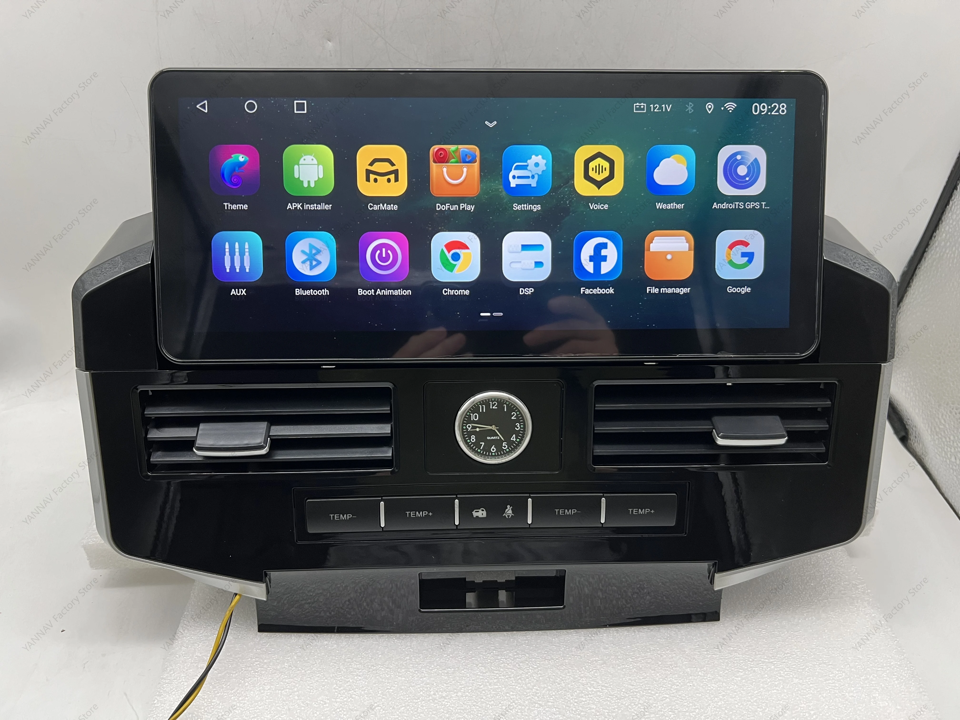 

Android13 12.3" Car RadioFor Toyota Land Cruiser LC200 2017-2022 Style DVD Multimedia Player Stereo Headunit Carplay