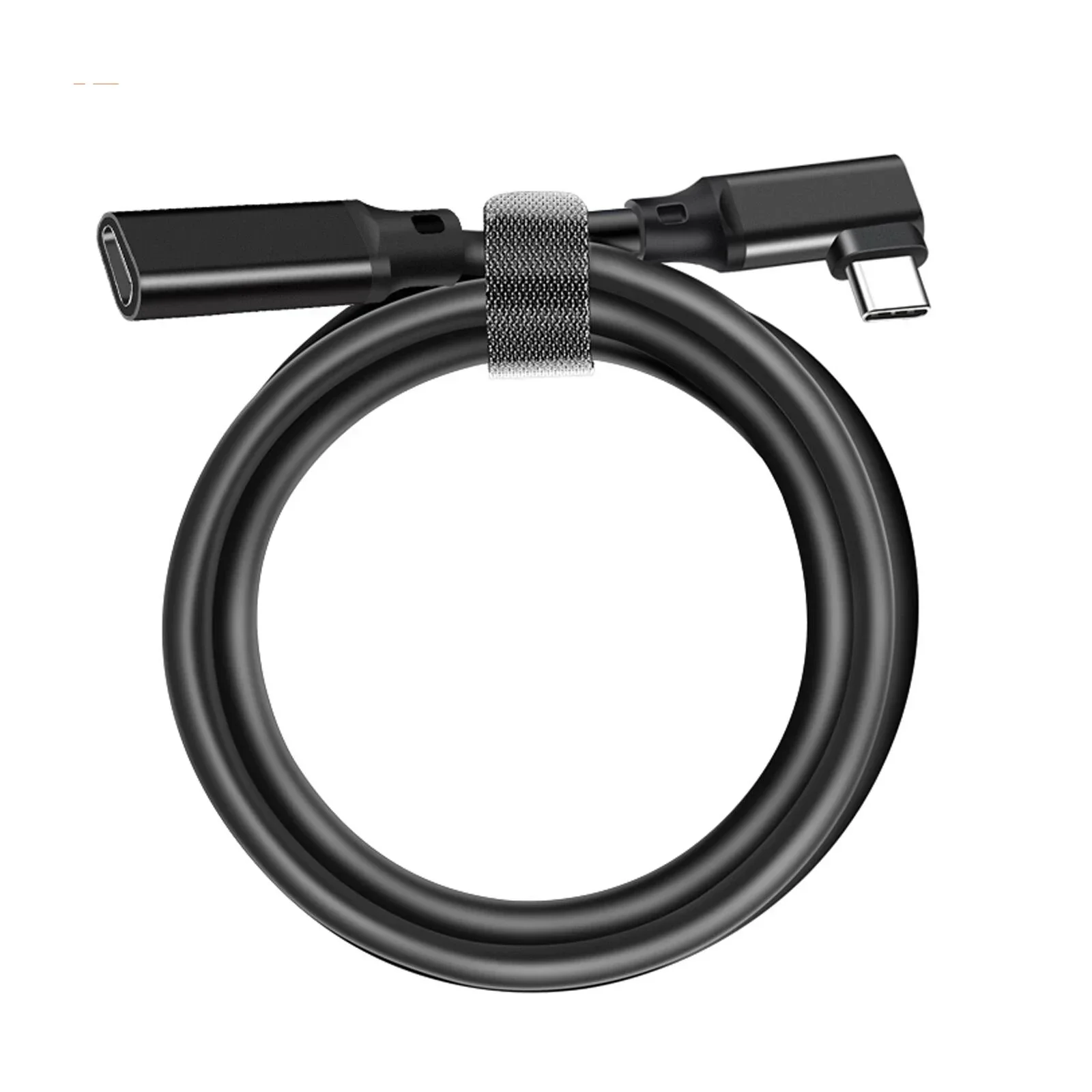 كابل تمديد VR من ذكر إلى أنثى ، زاوية يمينية ، نوع C ، 10 جيجابايت في الثانية ، شحن سريع ، نقل بيانات ، قرص صلب SSD ، نفسجي W ، 4K ، 60Hz ، 3m ، 5 متر