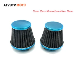 1pcs 32mm 35mm 38mm 42mm 45mm 58mm Mushroom Head Motorcycle Carburetor Air Filter Cleaner For Off-road ATV Quad Dirt Pit Bike