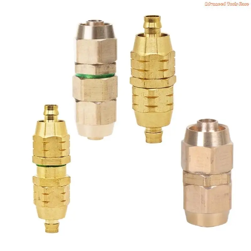 High Pressure Copper Agricultural Sprayer Hose Adapter Connector for Agricultural Irrigation Repair Extension Fitting W91B