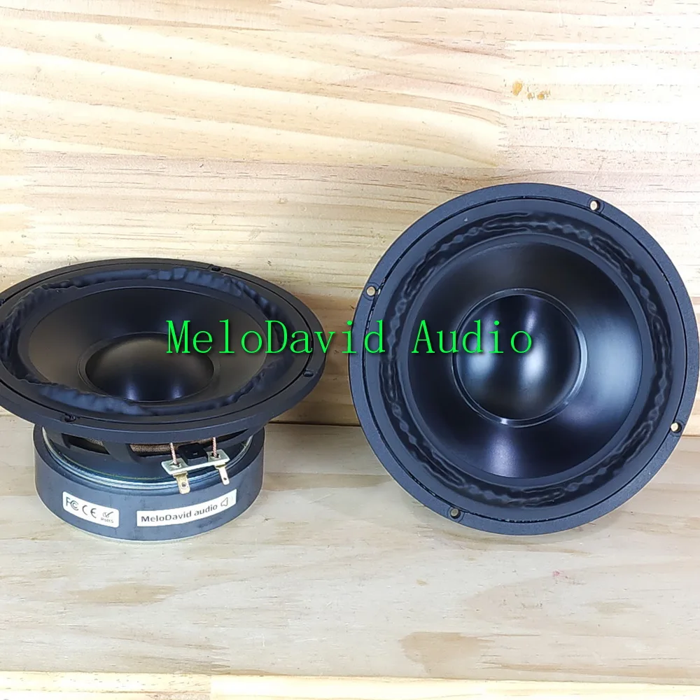 A Pair 2pcs  of  MeloDavid Audio PTT6A-4  midbass woofer  4ohm