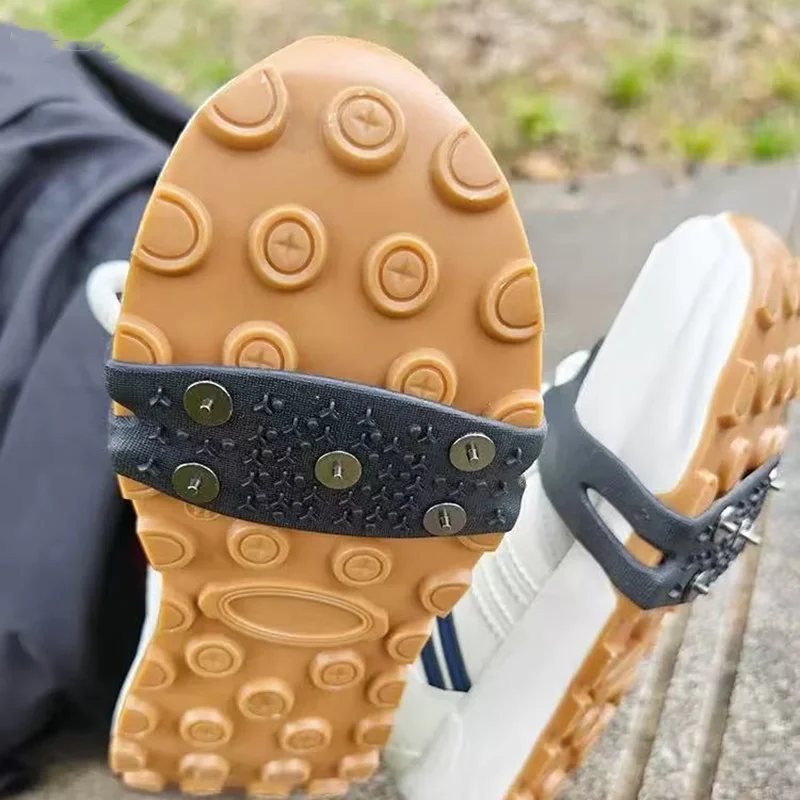 

Нескользящие чехлы с когтями льда, уличные зимние ботинки, бутсы для детей, альпинизм с зубами, инструменты для ледолазания, противоскользящие