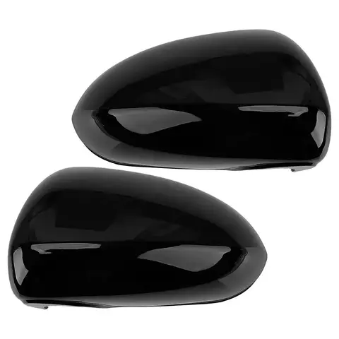 For Vauxhall Corsa D E 2006-2019 Car Replacement Rearview Side Mirror Cover Wing Cap Exterior Door Rear View Case Trim Black 8 best sales tuning corsa - №6
