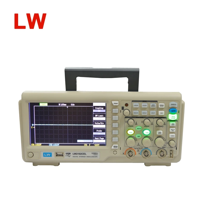 

100MHz 2channels Digital Oscilloscope