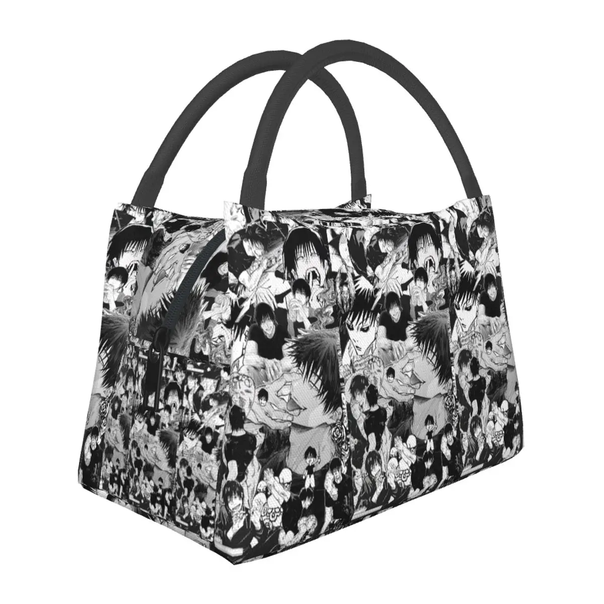 Tokyo Revengers Toji Fushiguro Insulated Lunch Bag for School Picnic Storage Food Boxes Container Cooler Thermal Lunch Box Tote