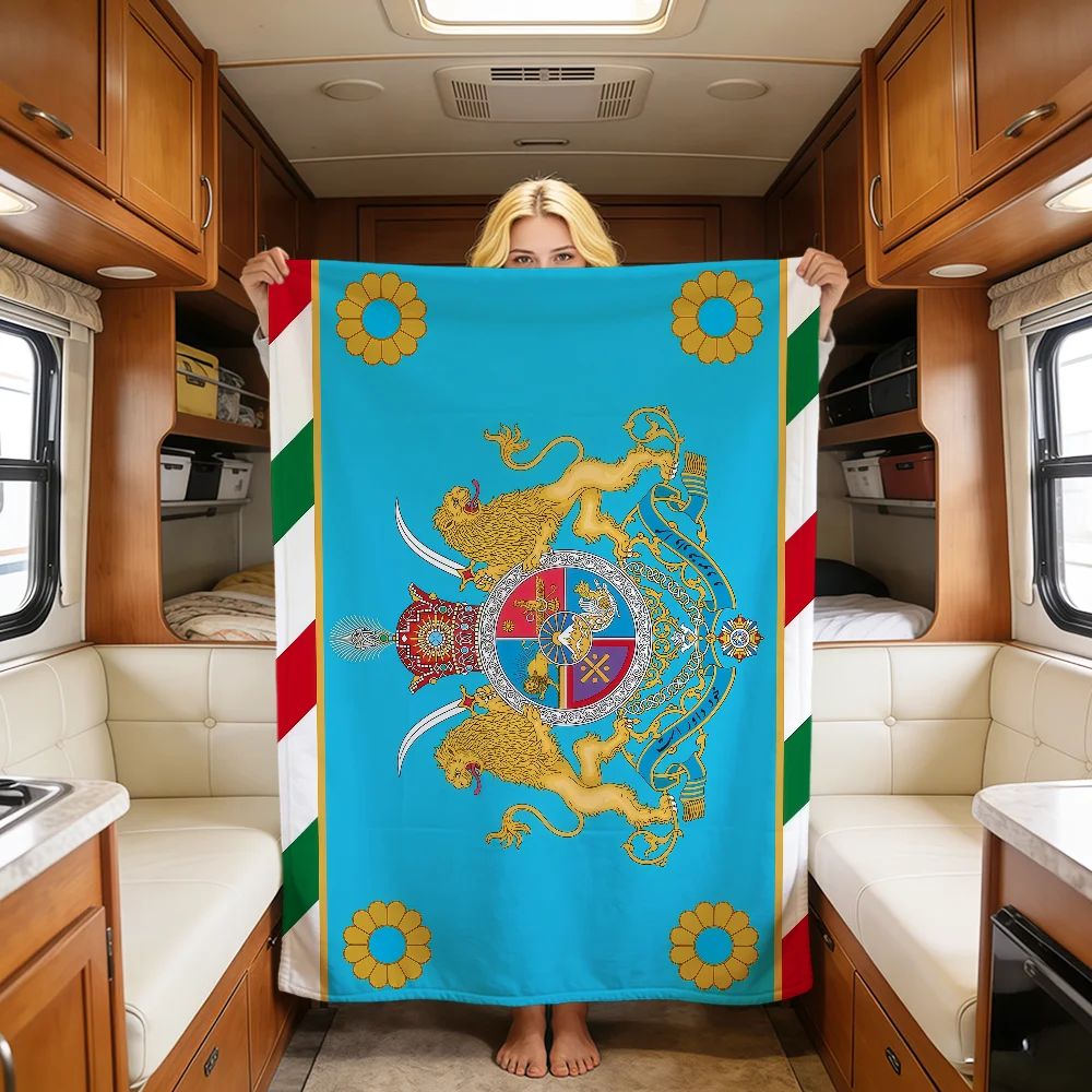 Historic Persian Immortal Guard Soft Warm Plush Blanket For Dorm Sofa Living Room Pet Hogar Bedroom Gift Nap Home Flannel